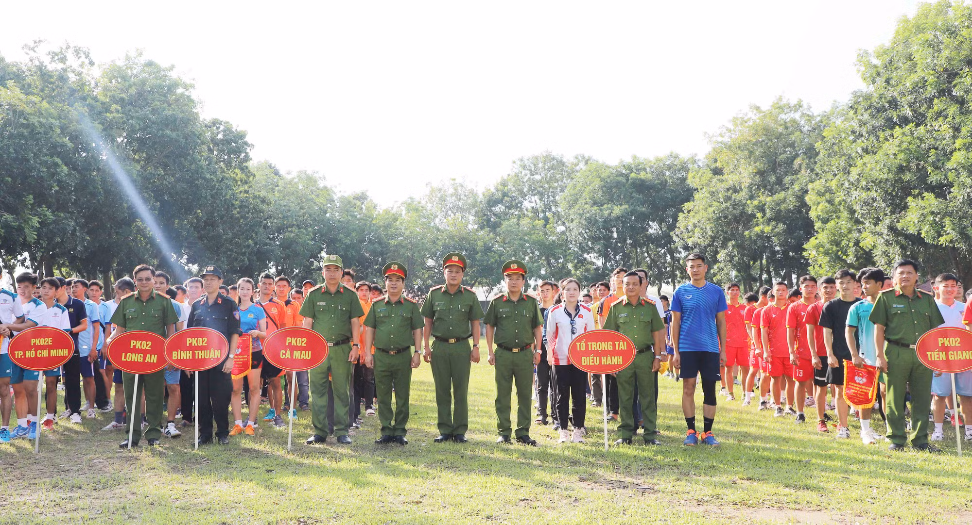 Khai mạc Hội thao chào mừng 50 năm Ngày truyền thống Cảnh sát cơ động -0