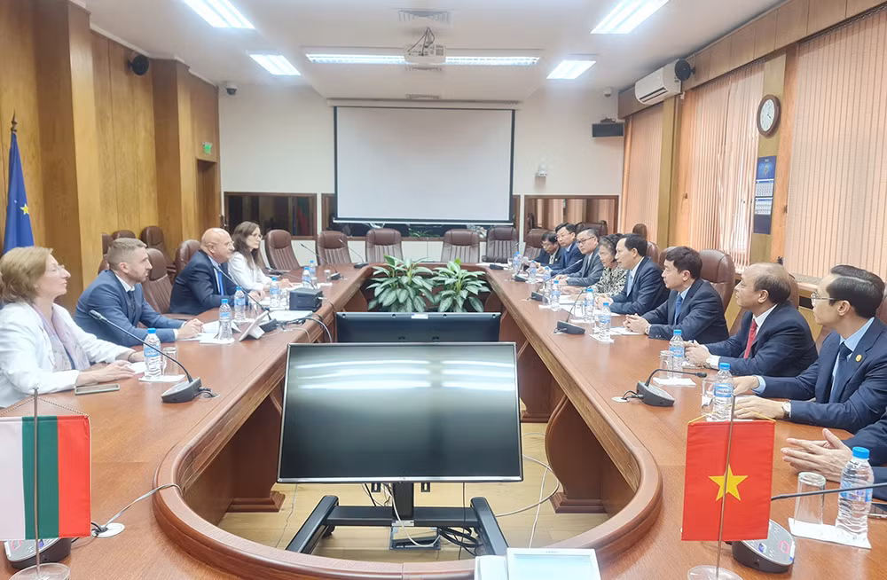 Tăng cường hợp nữa hợp tác với Bộ Nội vụ Bulgaria -0