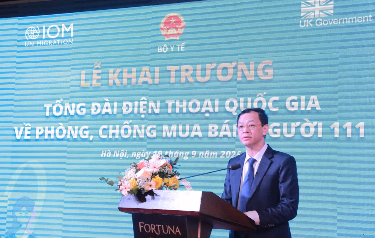 Khai trương Tổng đài điện thoại quốc gia về phòng, chống mua bán người 111 -0