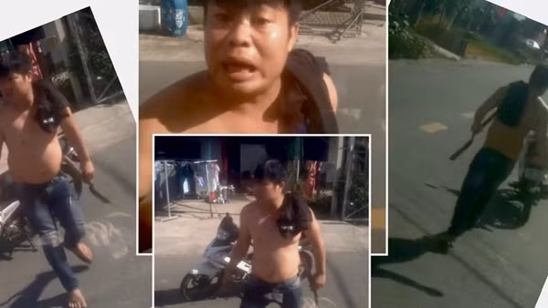 Truy xét người đàn ông cầm hung khí đập phá xe tải