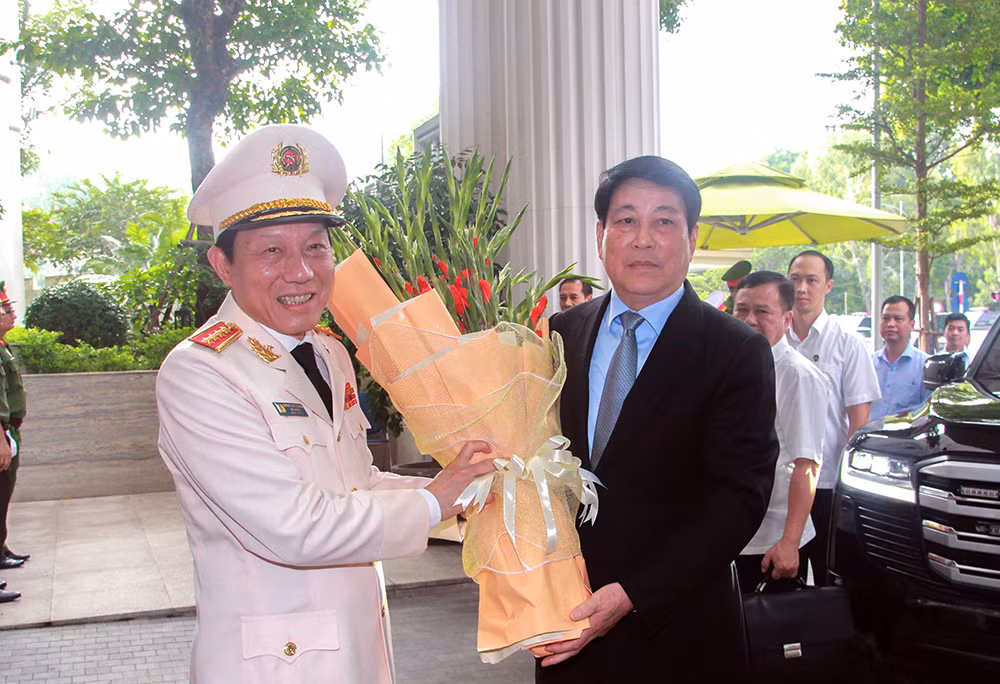 Chủ tịch nước Lương Cường dự, chỉ đạo Hội nghị sơ kết công tác Công an 6 tháng đầu năm 2025 -0