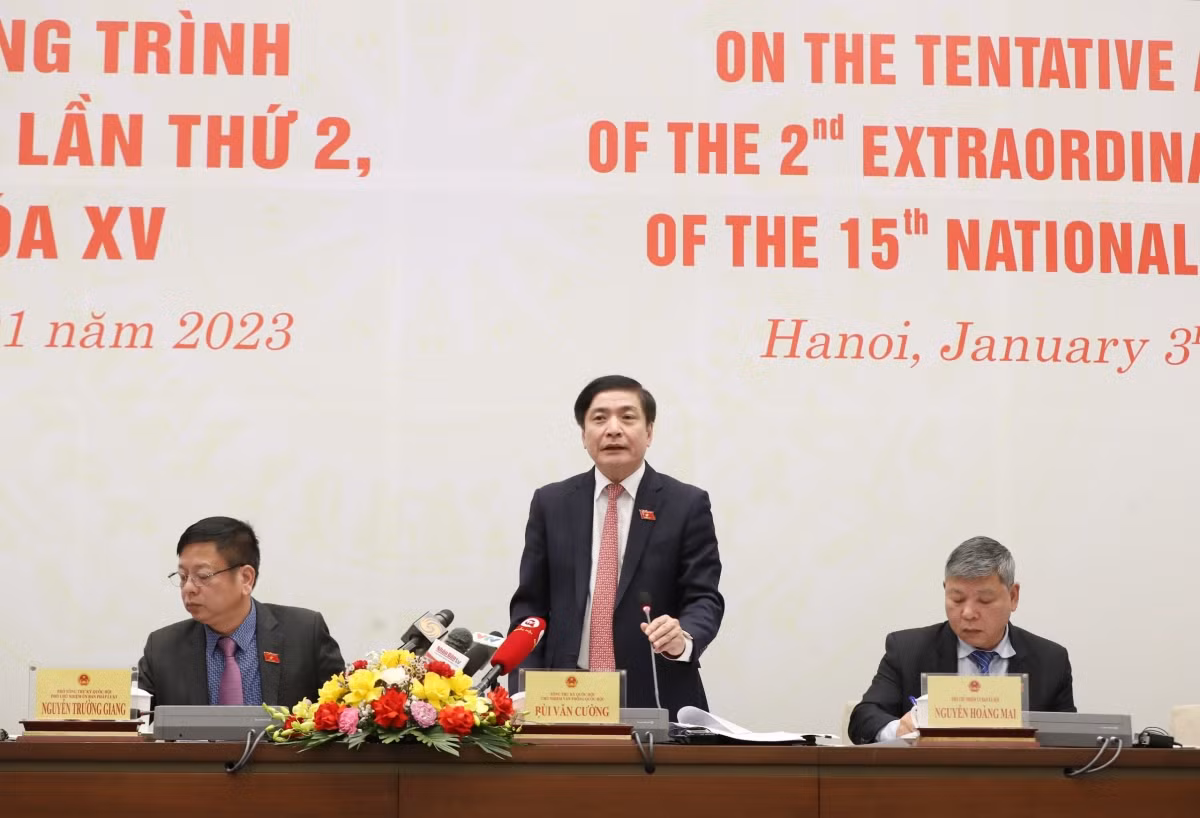 Quốc hội sẽ xem xét công tác nhân sự vào kỳ họp bất thường -0