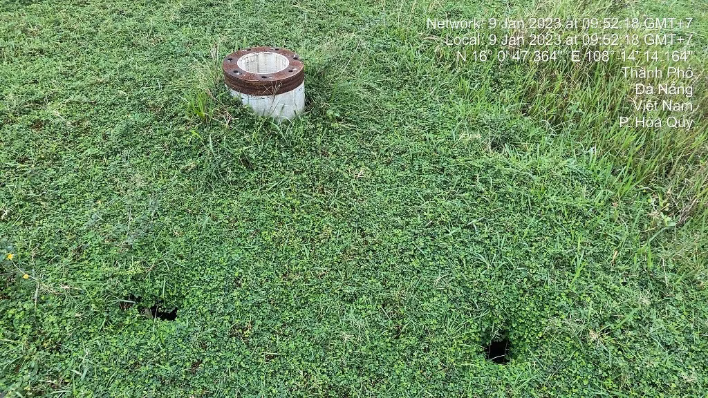 Hàng chục hố trụ bê tông sâu lộ thiên ngay khu dân cư tại Đà Nẵng -3
