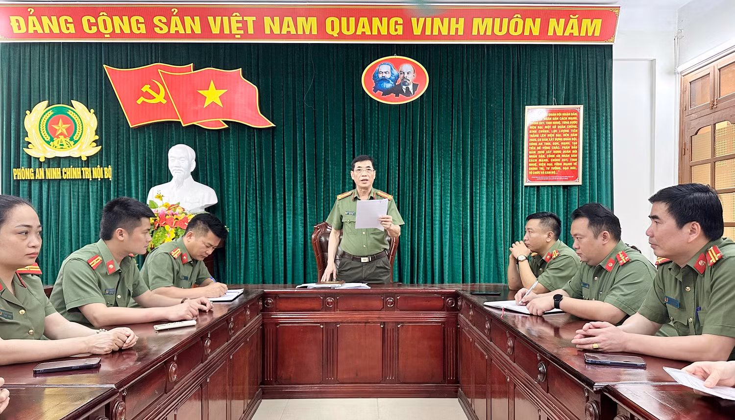 phòng an ninh chính trị nội bộ công an tỉnh triển khai công tác đảm bảo an ninh các sự kiện lễ hội trân địa bàn tỉnh năm 2023.jpg -0