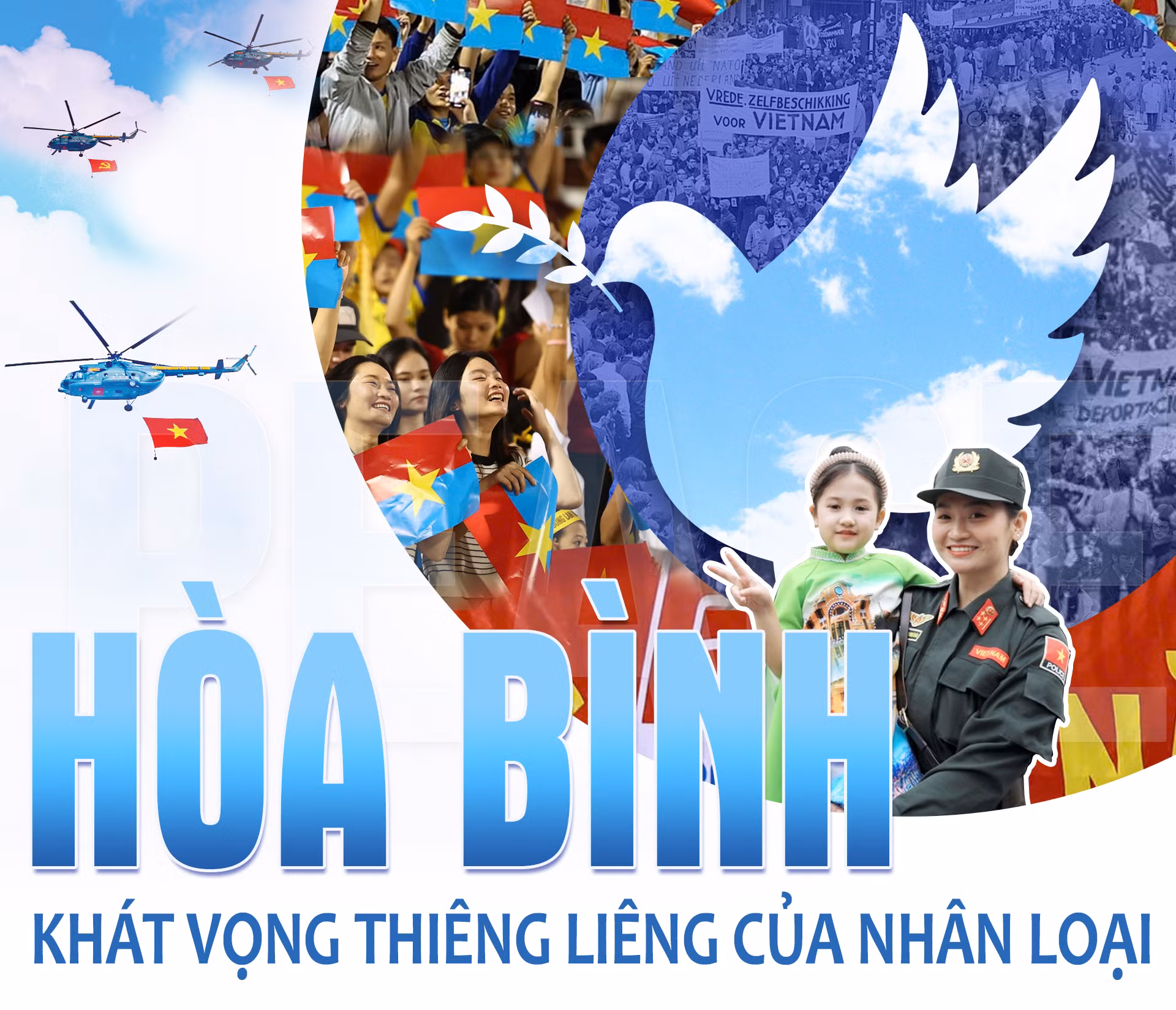 Hoà bình - Khát vọng thiêng liêng của nhân loại -0