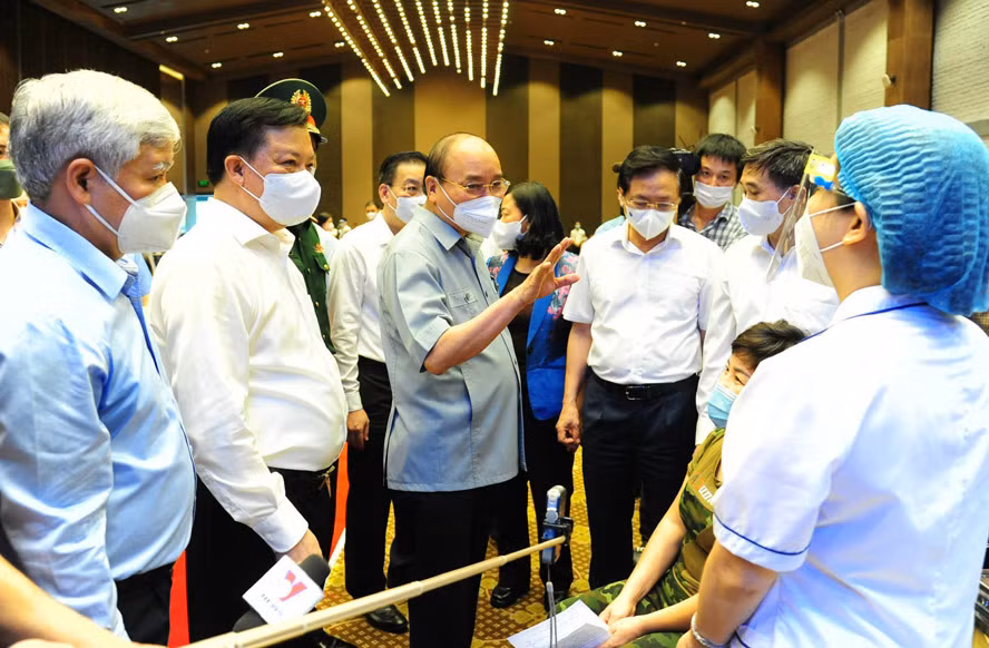 Chủ tịch nước Nguyễn Xuân Phúc: Hà Nội đã quyết định giãn cách xã hội kịp thời, thực hiện sáng tạo, hiệu quả -0