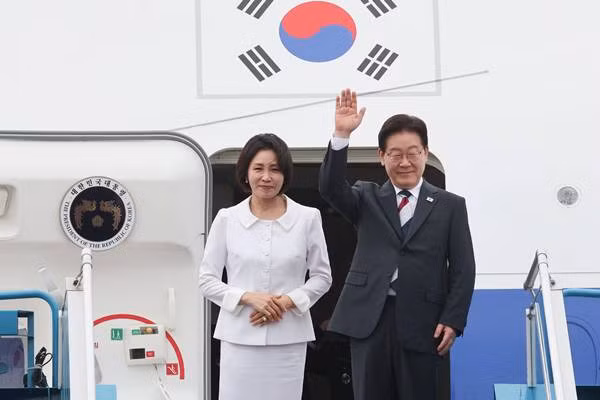 Tổng thống Hàn Quốc Lee Jae Myung và phu nhân kết thúc chuyến thăm cấp Nhà nước tới Việt Nam -0