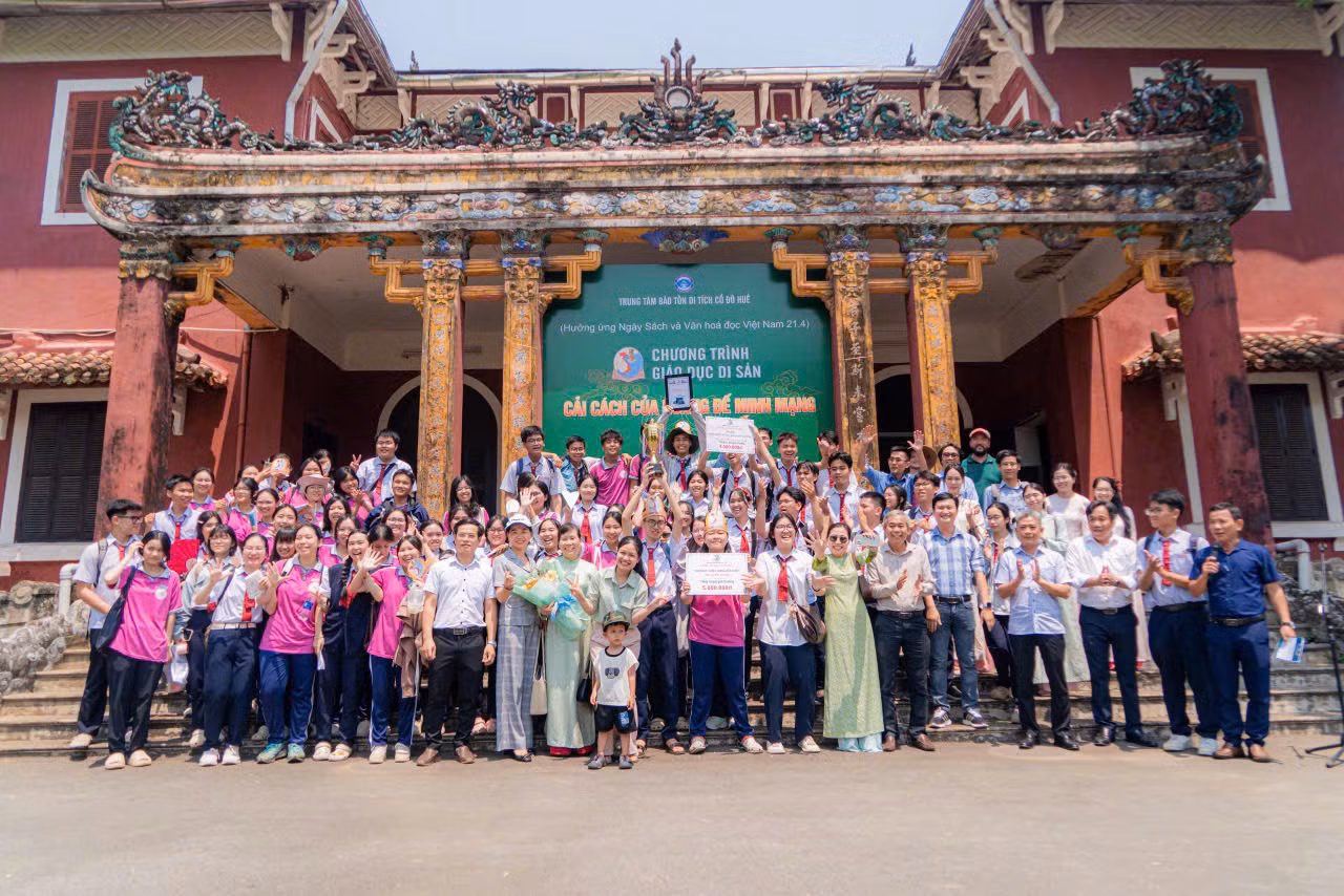 Lan tỏa tình yêu quê hương khi đưa di sản vào trường học -0