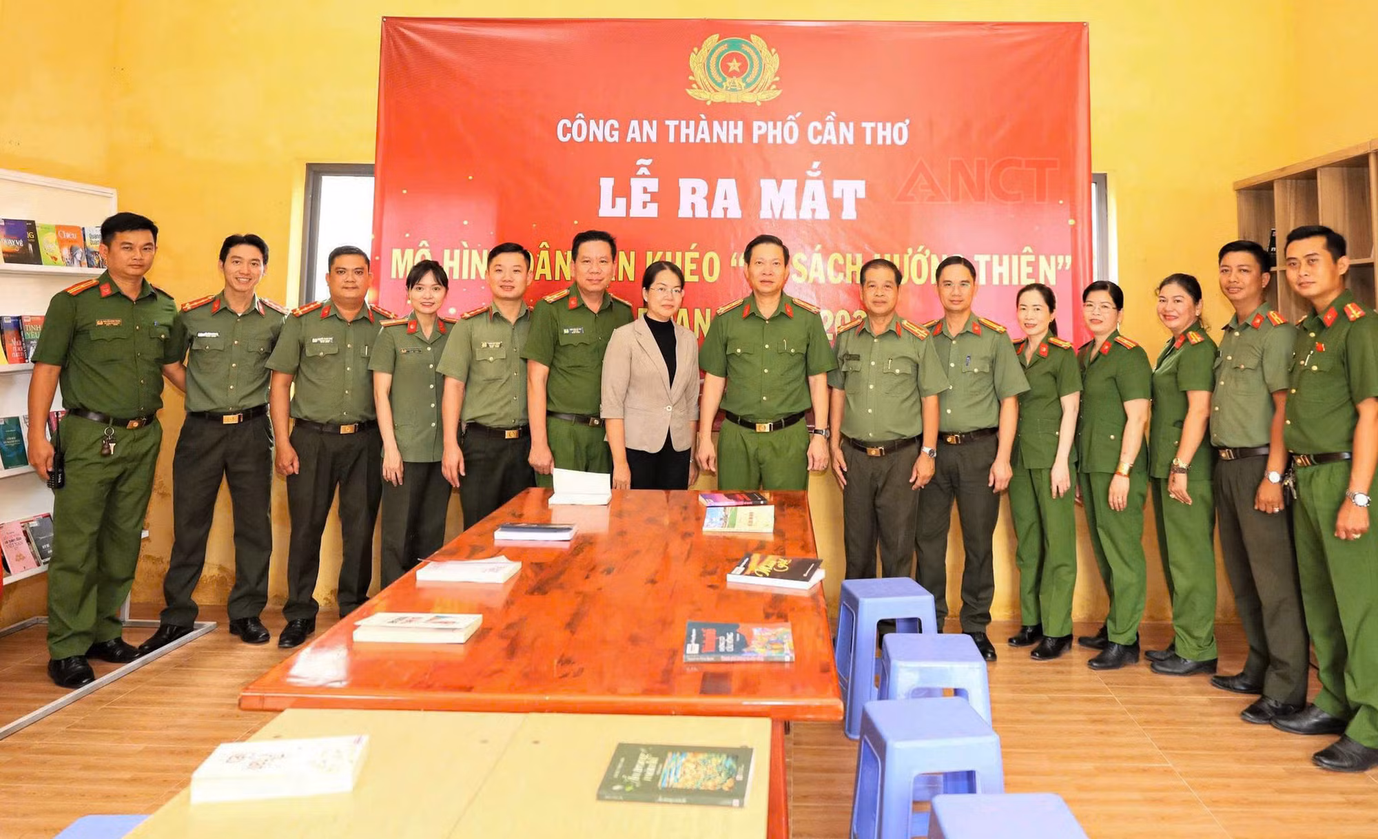 Lan tỏa giá trị văn hóa đọc trong Công an TP Cần Thơ -0