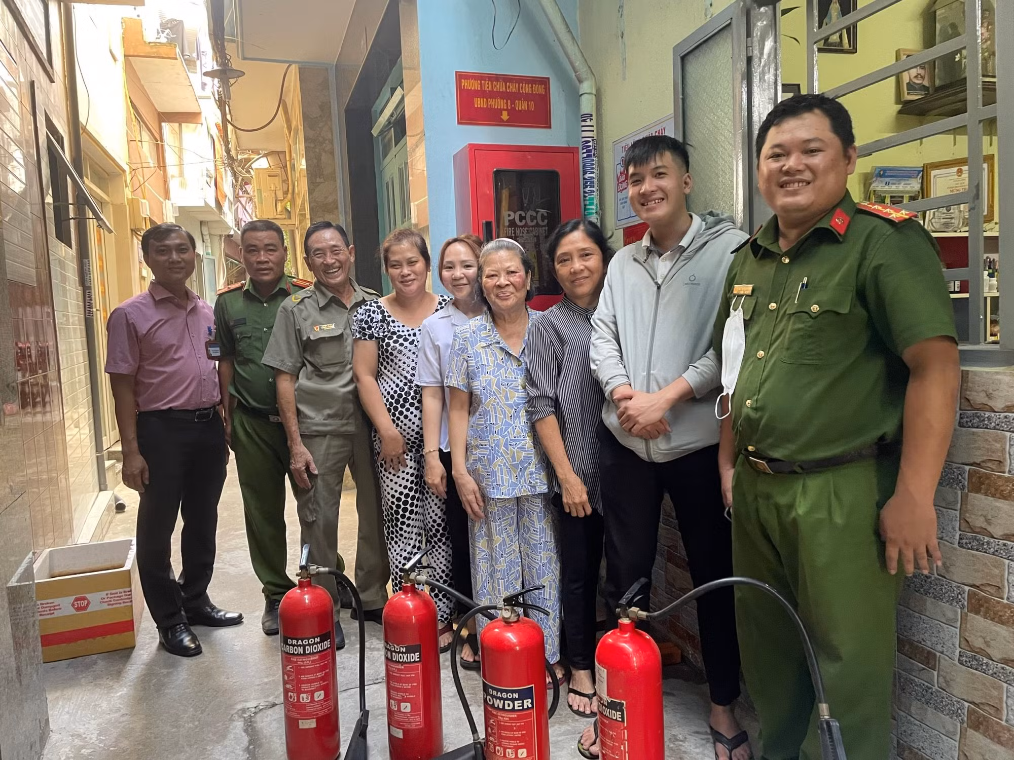 Phòng cháy chủ động bằng mô hình “Tổ liên gia PCCC” -0