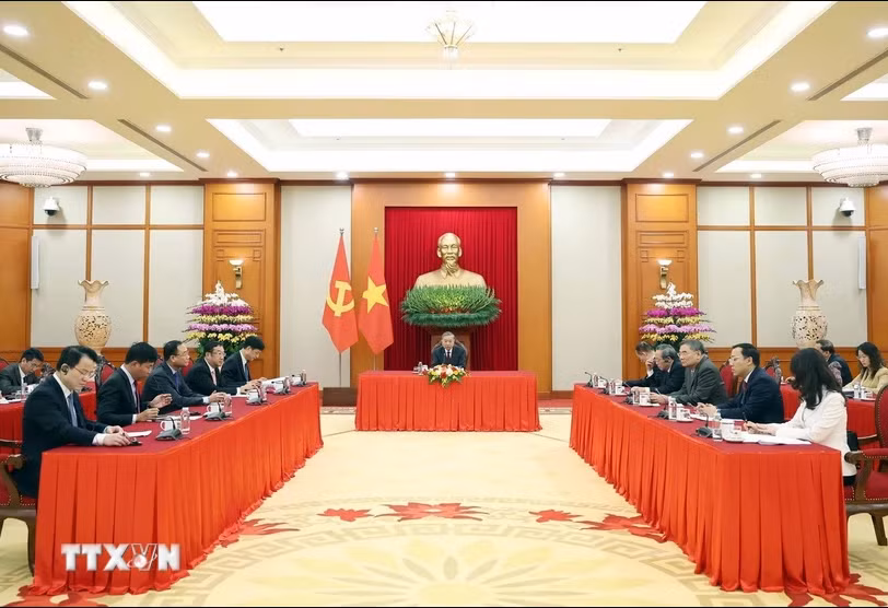Tổng Bí thư: Thúc đẩy hiệu quả quan hệ Đối tác Chiến lược Việt Nam-Singapore -0
