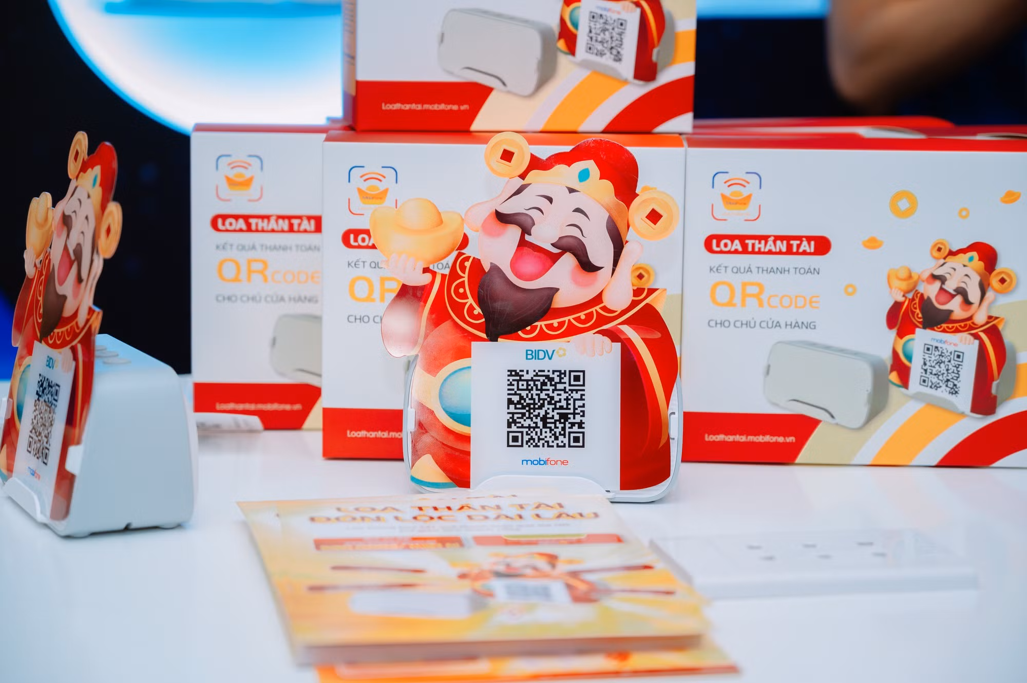 BIDV và MobiFone hợp tác ra mắt sản phẩm Loa Thần Tài -0