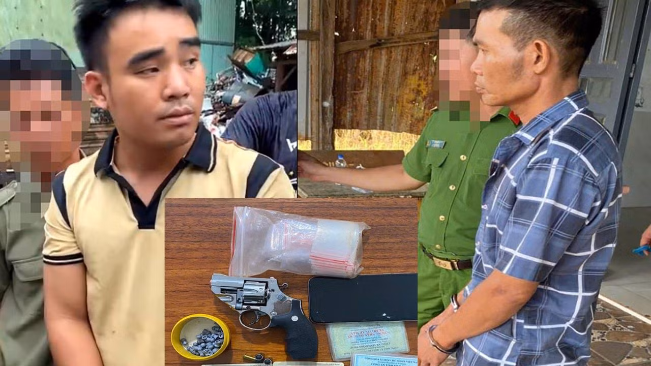 Phát hiện súng đạn tại nơi ở của đối tượng mua bán trái phép ma túy -0