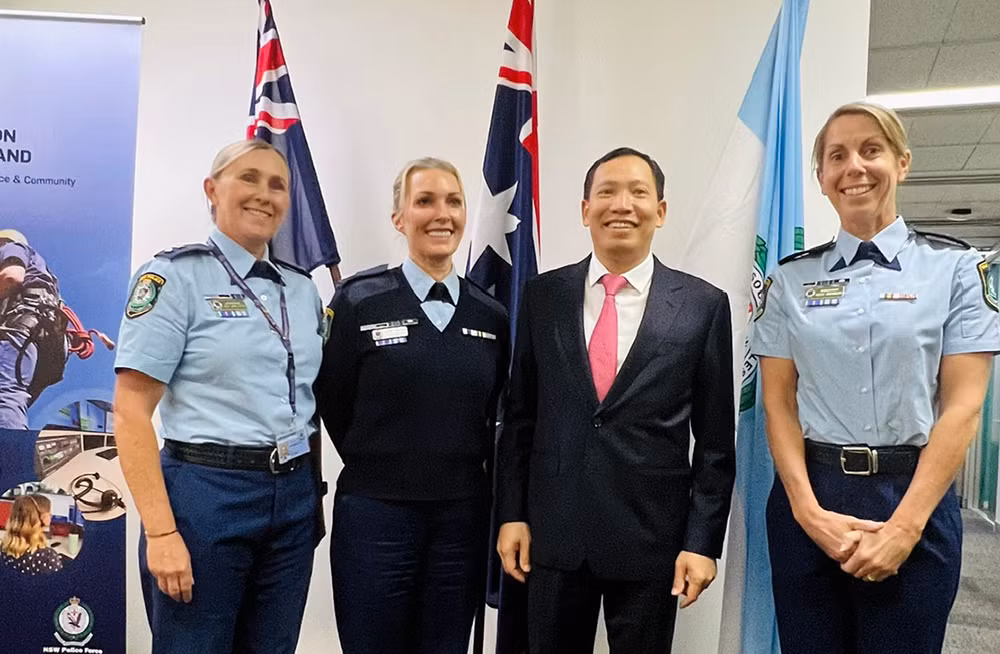 Thúc đẩy hợp tác toàn diện giữa Bộ Công an Việt Nam với Cảnh sát Australia -0