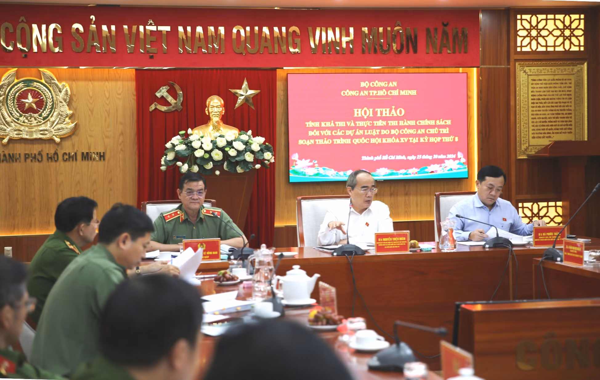 Khẳng định tính khả thi của 3 dự án Luật do Bộ Công an chủ trì soạn thảo -0