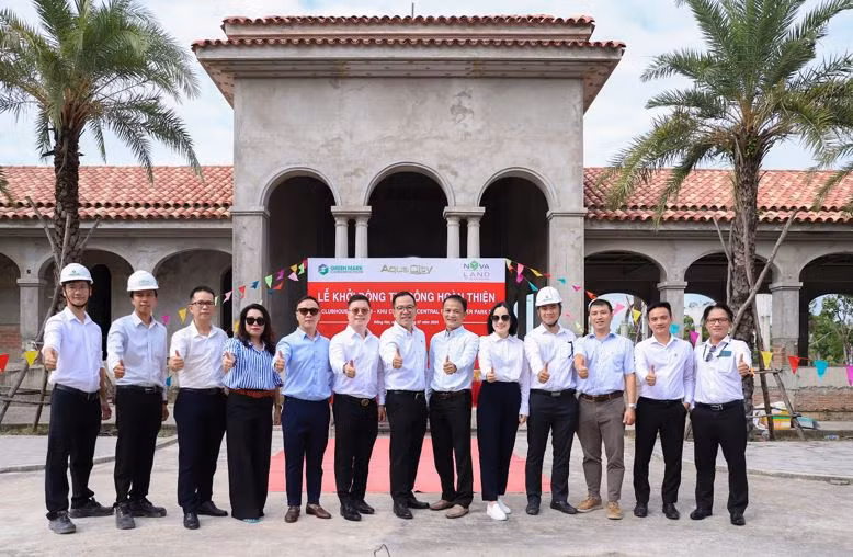 Aqua City khởi động thi công hoàn thiện công trình nhà ở và tiện ích tại phân khu River Park 2 -1