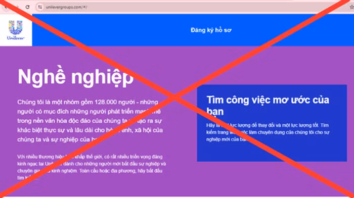 Người lao động cần cảnh giác với chiêu lừa đảo tuyển dụng qua mạng xã hội -0