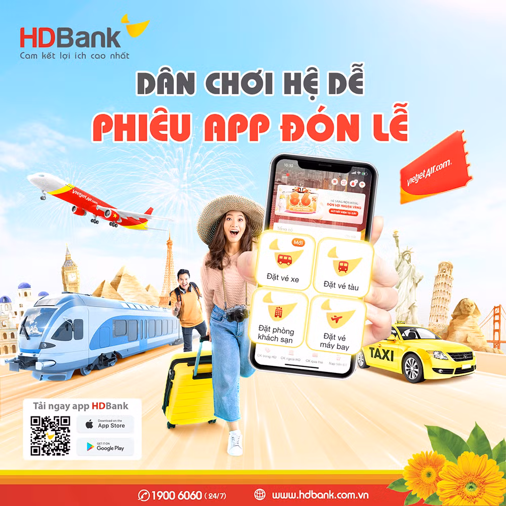 Khác biệt bởi số hóa tại HDBank qua mùa cao điểm -0