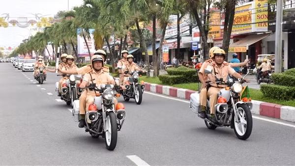 Bạc Liêu phòng ngừa sai phạm, tiêu cực trong tuần tra, kiểm soát giao thông