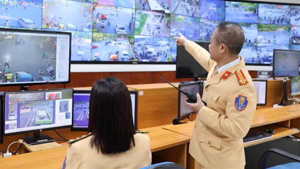 Tăng cường xử lý vi phạm giao thông qua camera giám sát