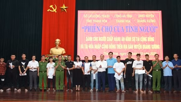 “Phiên chợ của tình người” – Giúp người lầm lỗi tái hoà nhập cộng đồng
