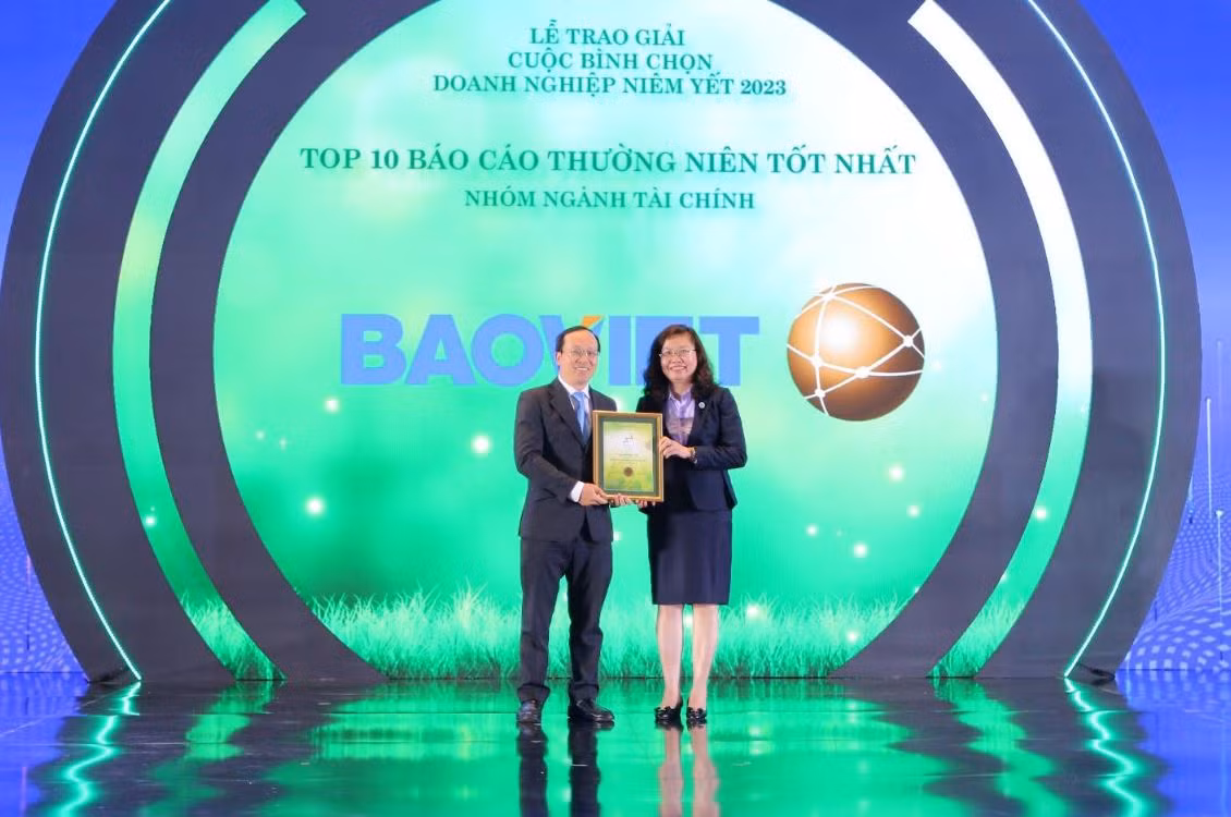Bảo Việt (BVH): Dẫn đầu tại cuộc bình chọn Doanh nghiệp niêm yết 2023 -0