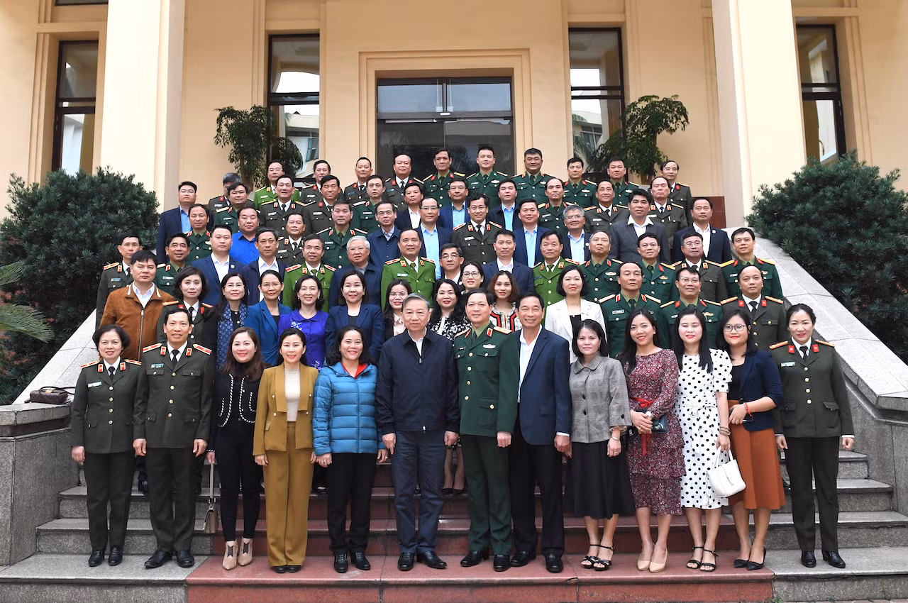 Bộ Công an gặp mặt học viên Lớp bồi dưỡng kiến thức Quốc phòng, An ninh đối tượng 1, Khoá 89 -0
