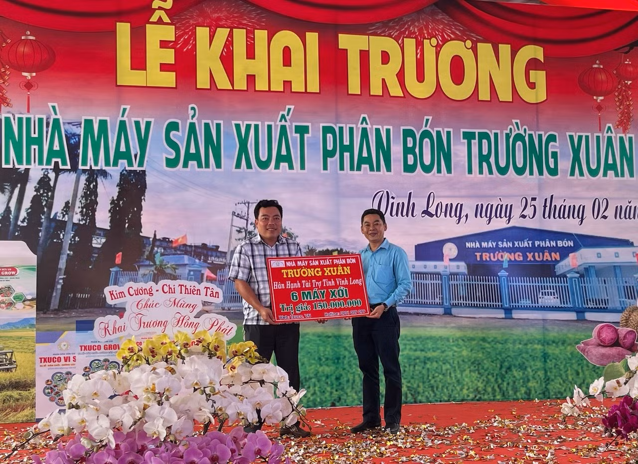 Vĩnh Long khai trương Nhà máy sản xuất phân bón hữu cơ đầu tiên -0