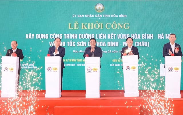 Thủ tướng lưu ý một số vấn đề trong triển khai đường liên kết vùng Hòa Bình - Hà Nội và cao tốc Sơn La -0