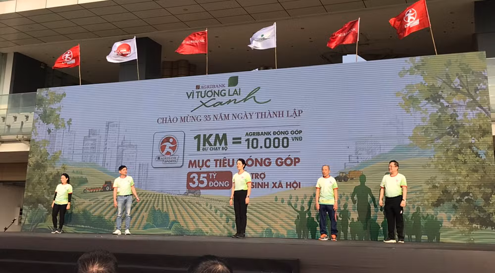 Agribank phát động giải chạy “Vì tương lai xanh” -0