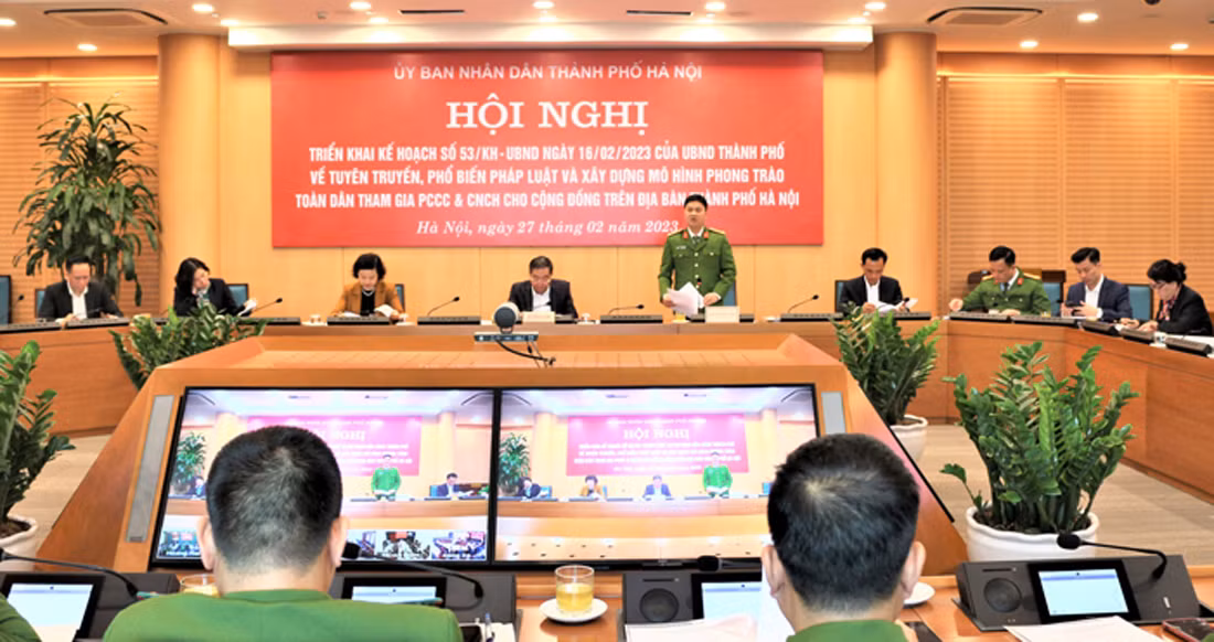 Trang bị các phương tiện để triển khai phương án “4 tại chỗ” trong phòng cháy, chữa cháy -0