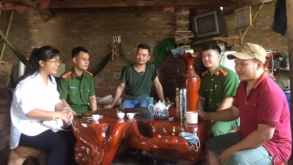 Công an xã nơi biên viễn