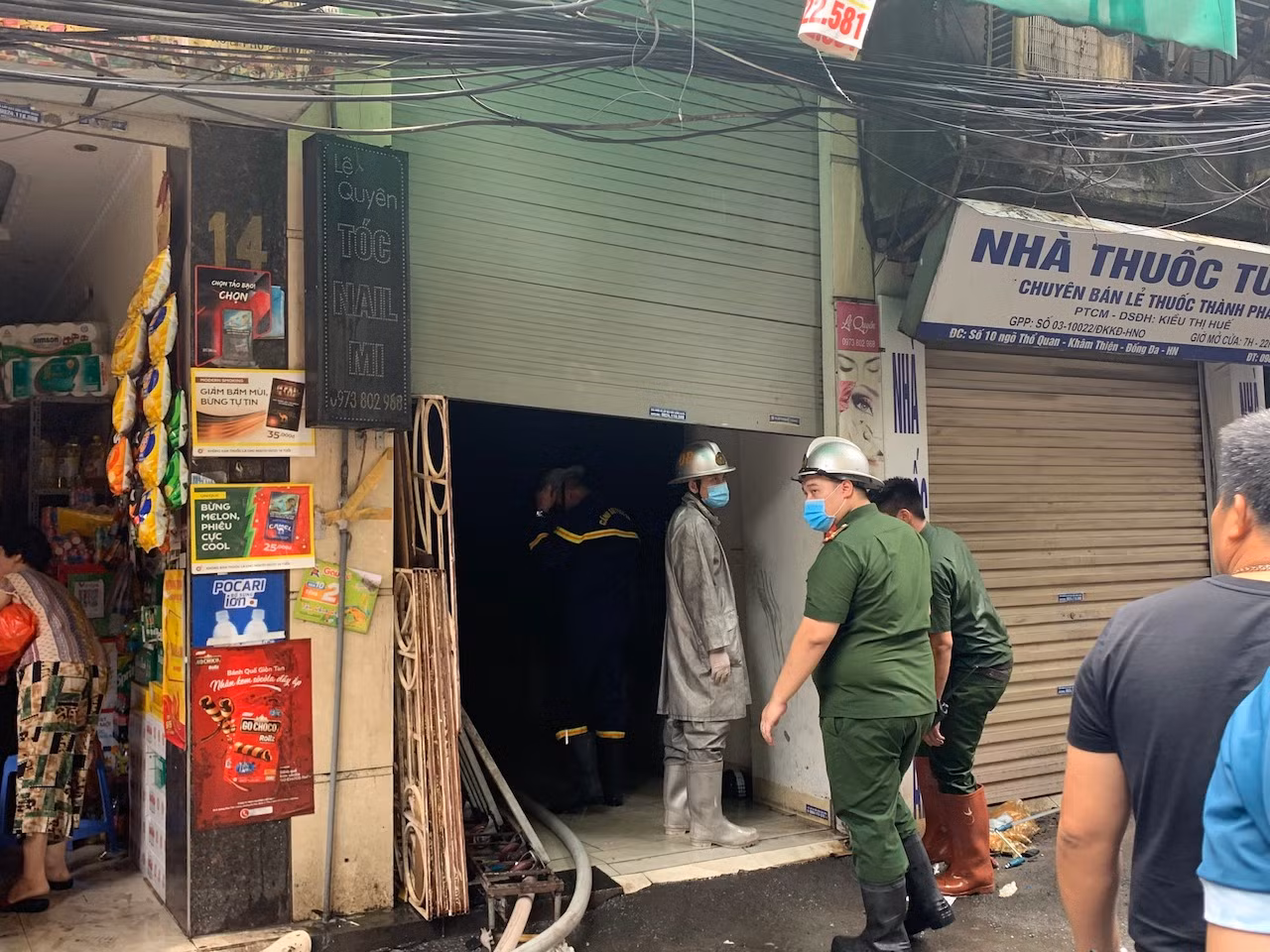 Thông tin chính thức vụ cháy tại ngõ Thổ Quan -0