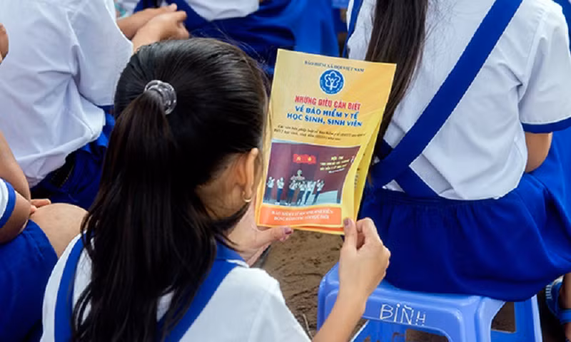  Hướng tới mục tiêu 100% học sinh, sinh viên tham gia BHYT, năm học 2023-2024 -0