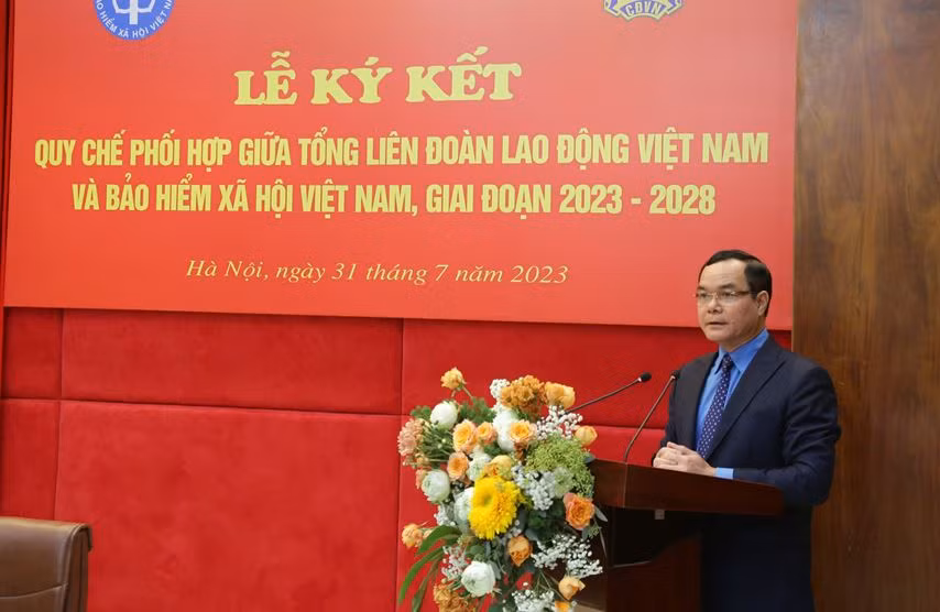 BHXH Việt Nam và Tổng Liên đoàn Lao động Việt Nam ký Quy chế phối hợp -0