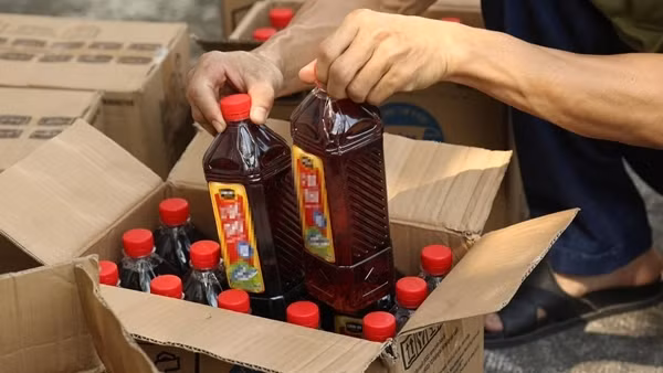 Xóa đường dây sản xuất, buôn bán hàng giả là nước mắm, bột nêm, bột ngọt