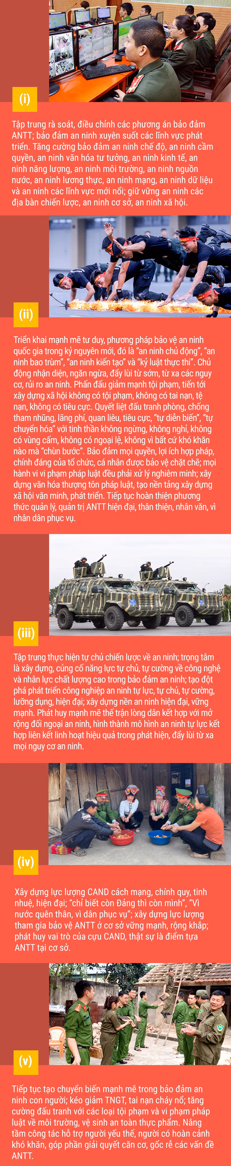 Lực lượng Công an nhân dân siết chặt đội ngũ, chung sức đồng lòng tạo ra dấu ấn, kỳ tích mới -0
