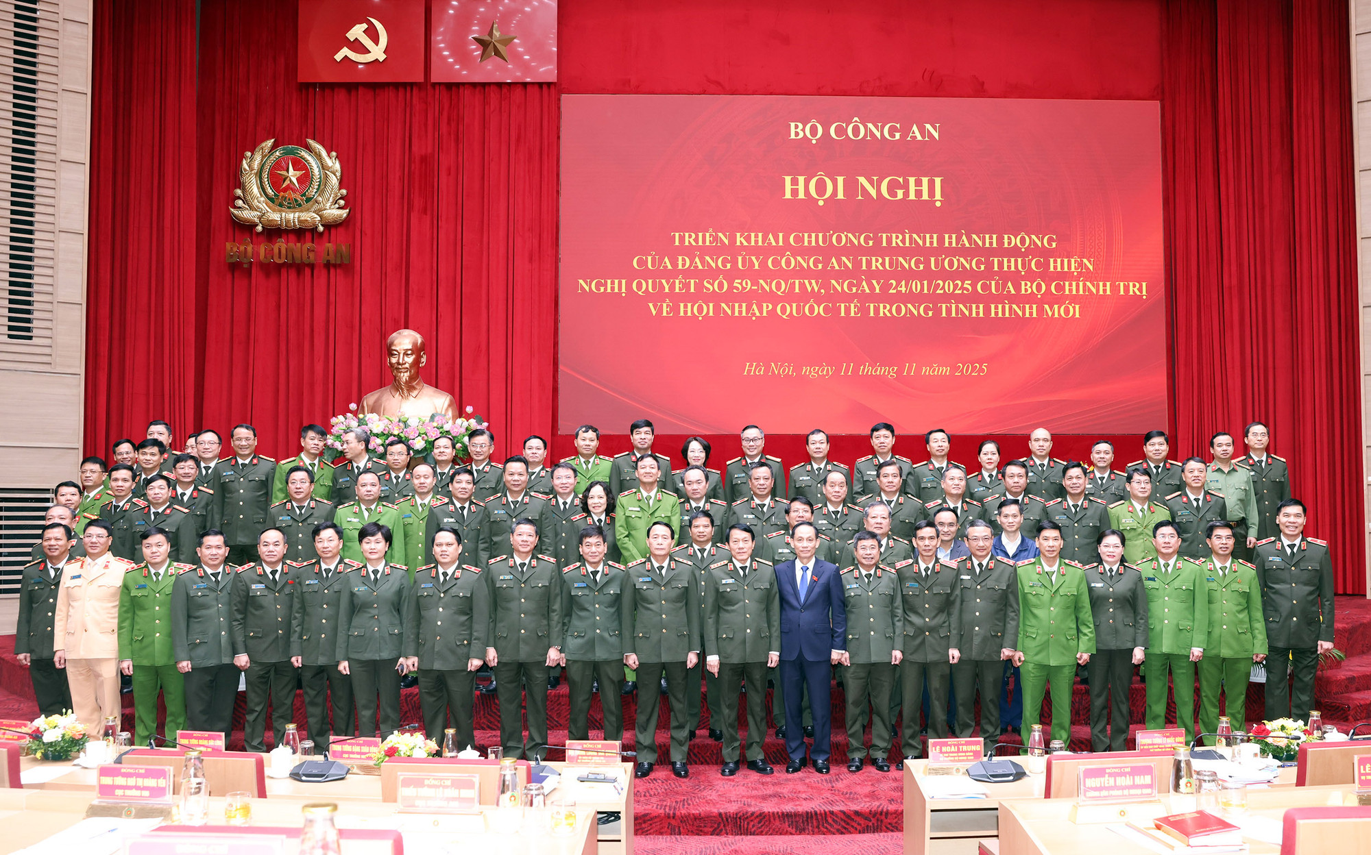 Triển khai Chương trình hành động thực hiện Nghị quyết 57 của Đảng ủy Công an Trung ương -0