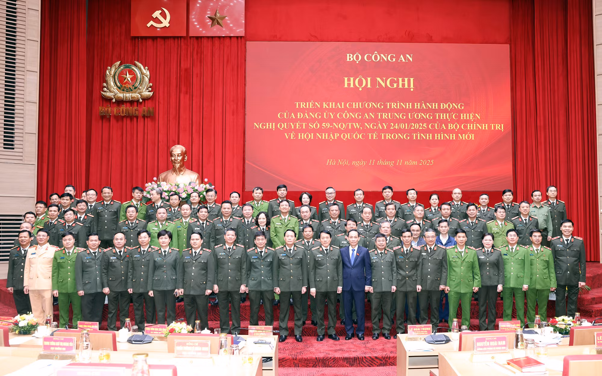 Triển khai Chương trình hành động thực hiện Nghị quyết 57 của Đảng ủy Công an Trung ương -0