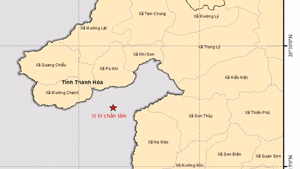 Động đất tại Lào, cách biên giới Việt Nam 5 km gây rung lắc ở Hà Nội