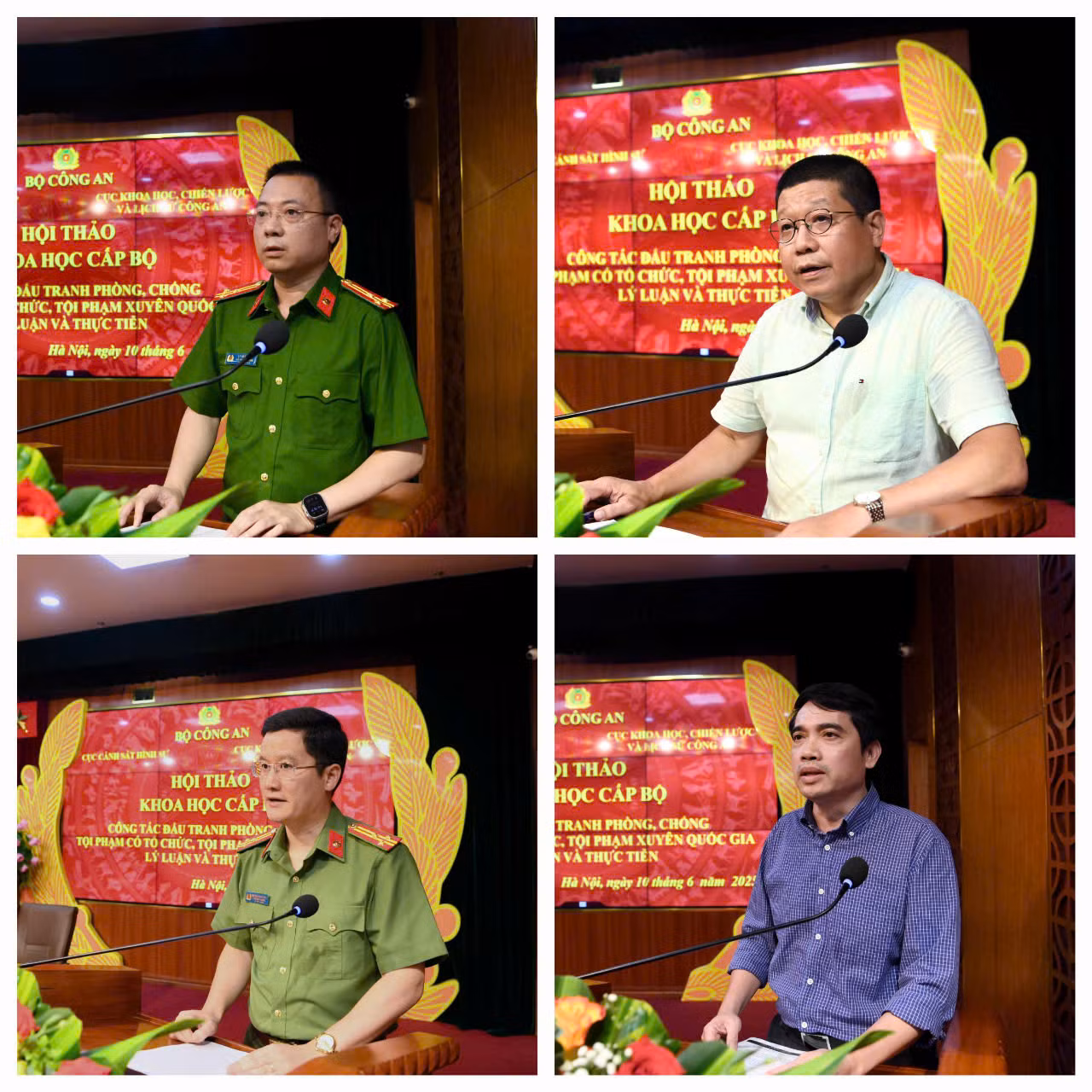 Hội thảo “Công tác đấu tranh phòng, chống tội phạm có tổ chức, tội phạm xuyên quốc gia - Lý luận và thực tiễn” -0