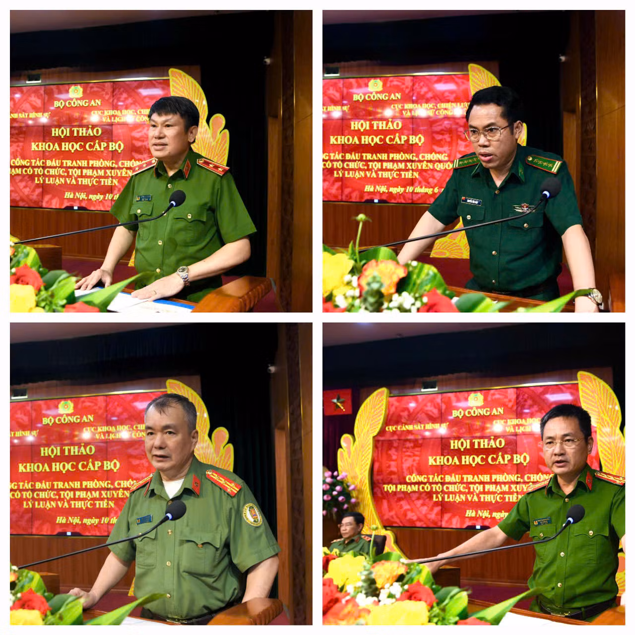 Hội thảo “Công tác đấu tranh phòng, chống tội phạm có tổ chức, tội phạm xuyên quốc gia - Lý luận và thực tiễn” -0
