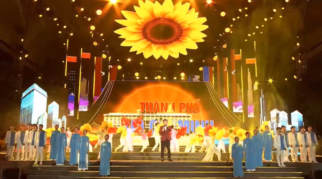 Chương trình nghệ thuật “TP Hồ Chí Minh - Rạng rỡ kỷ nguyên mới” -0