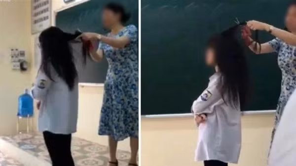 Cô giáo và học sinh vụ cắt tóc trên lớp đã "trao nhau cái ôm khép lại sự việc"