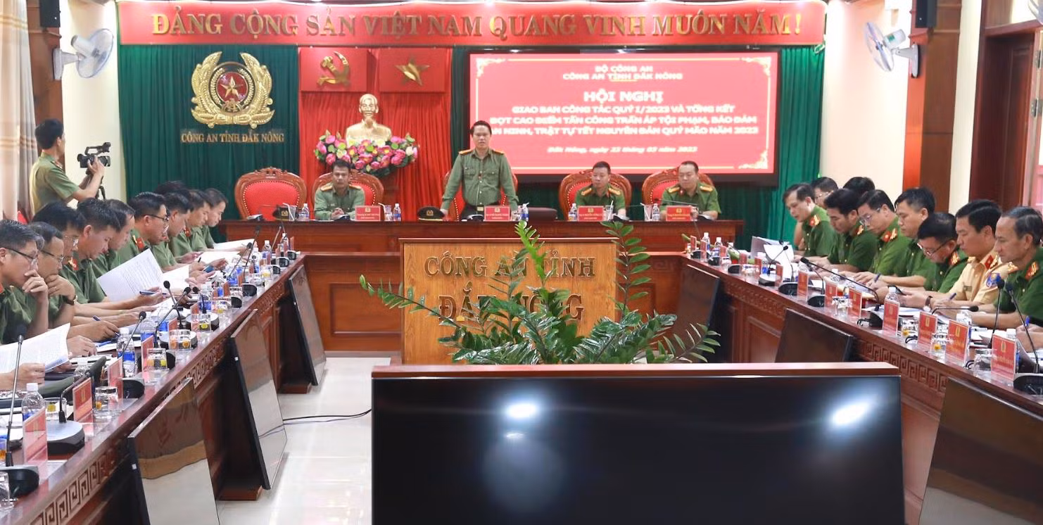 Nhiều tập thể, cá nhân thuộc Công an Đắk Nông được các cấp khen thưởng -0