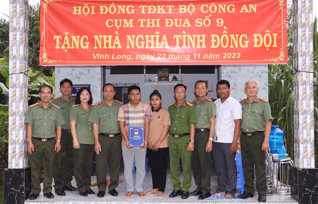 Cụm thi đua số 9 tổng kết phong trào thi đua Vì an ninh Tổ quốc năm 2023 -0