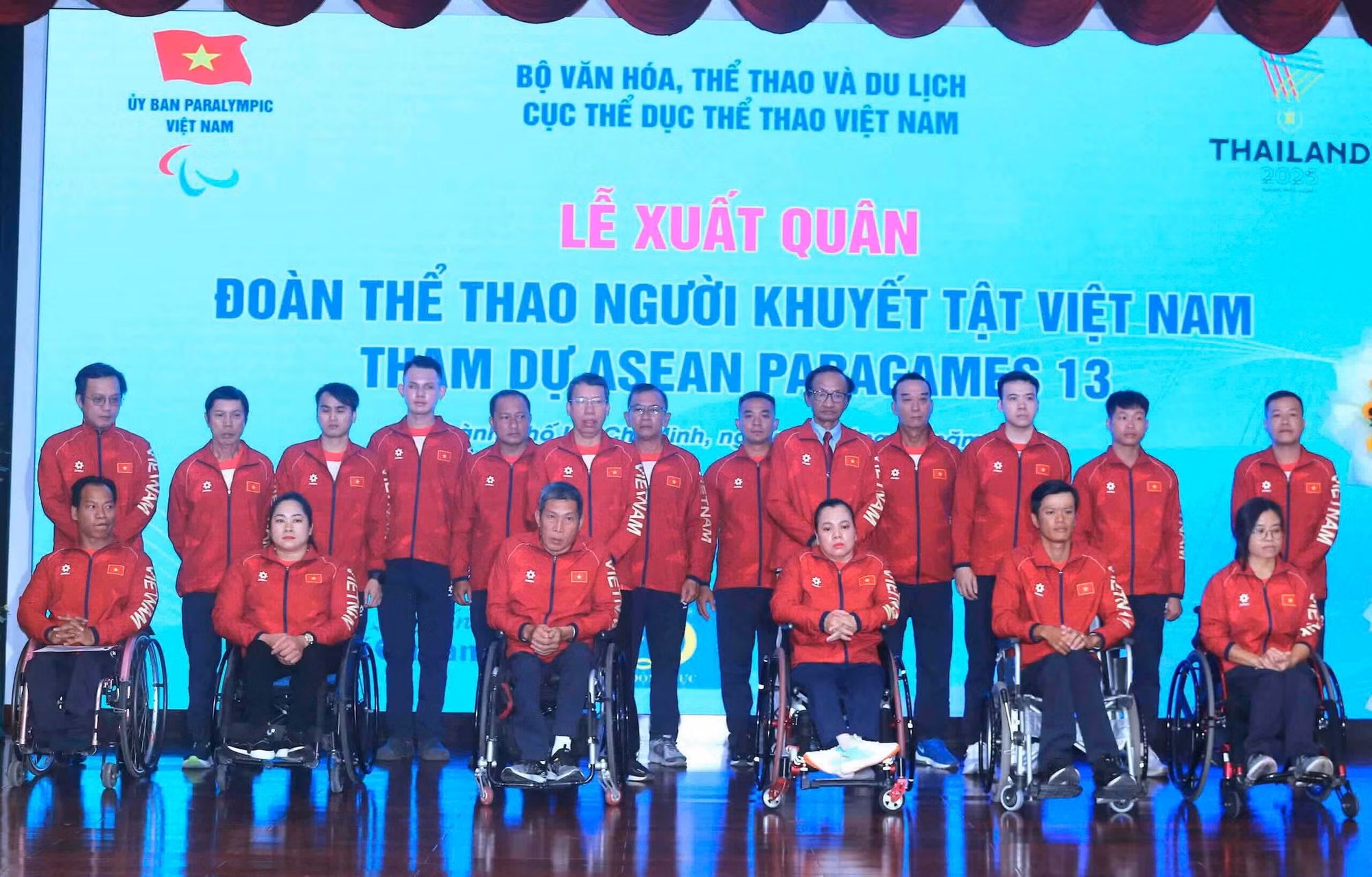 Đoàn Thể thao người khuyết tật Việt Nam xuất quân tham dự ASEAN Para Games 13 -0