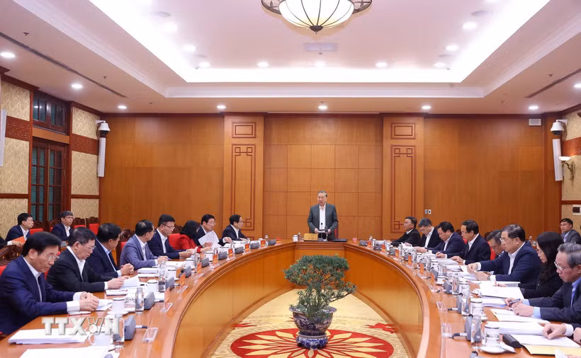 Kết luận của Ban Bí thư về việc chấn chỉnh lề lối làm việc, nâng hiệu quả hoạt động của hệ thống chính trị -0
