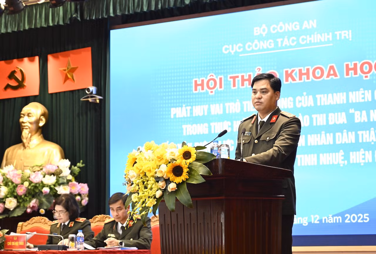 Phát huy vai trò tiên phong của thanh niên CAND trong thực hiện phong trào thi đua “Ba nhất” -0