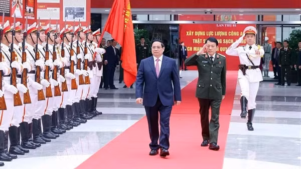 Thủ tướng Chính phủ Phạm Minh Chính dự Hội nghị Công an toàn quốc lần thứ 81